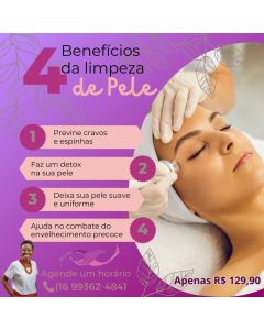 Limpeza de Pele - Estética Avançada Marina Almeida 