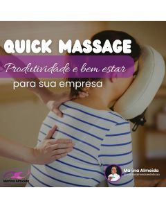 Quick Massage - Marina Almeida Estética Avançada 